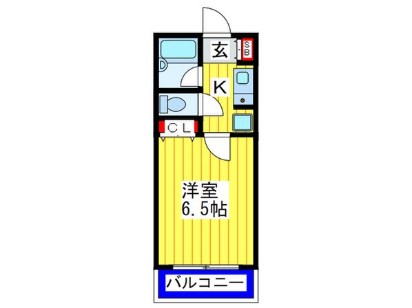 サンモールの物件間取画像